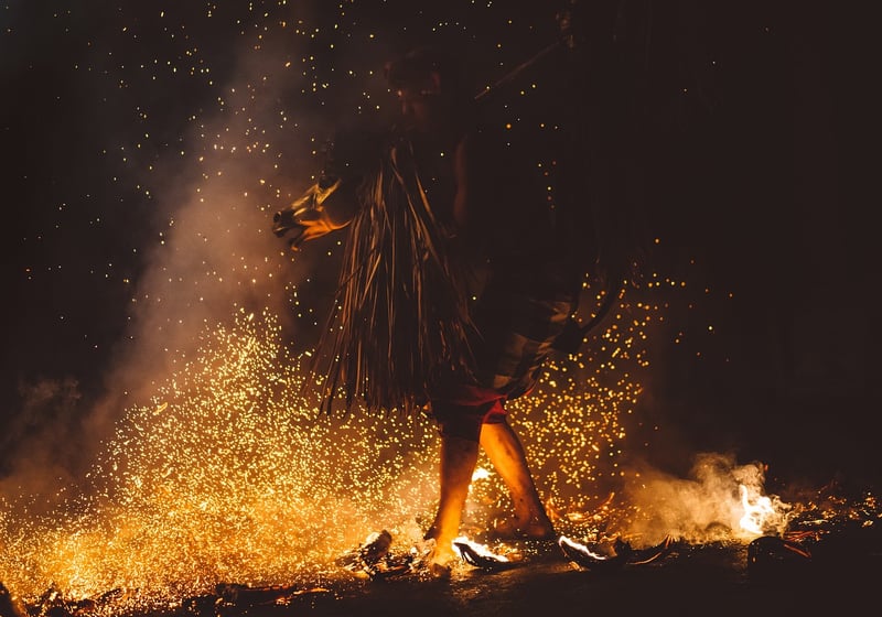 Fire-Dancing Show